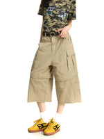 2-in-1 Detachable Cargo Capri Pants 2