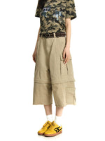 2-in-1 Detachable Cargo Capri Pants 3