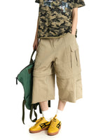 2-in-1 Detachable Cargo Capri Pants 4