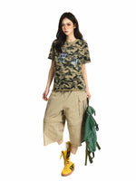 2-in-1 Detachable Cargo Capri Pants 5