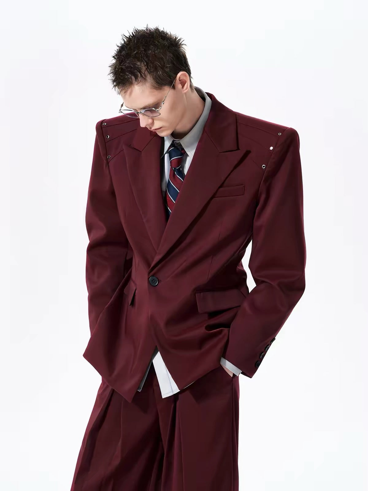 Oversized Casual Suit Jacket