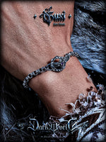 925 Sterling Silver Eagle Link Bracelet 5