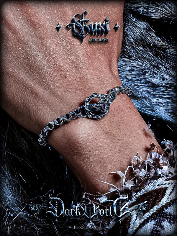 925 Sterling Silver Eagle Link Bracelet 5