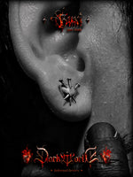 925 Sterling Silver Heart Stud Earrings 5