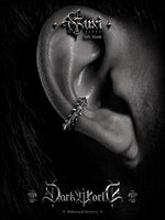 925 Sterling Silver Ram Spine Earrings 5