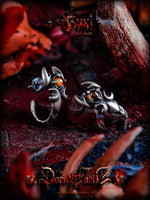925 Sterling Silver Scorpion Stud Earrings 3