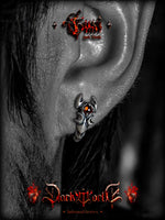 925 Sterling Silver Scorpion Stud Earrings 5