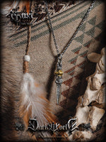 925 Sterling Silver Vajra Pestle Necklace 5