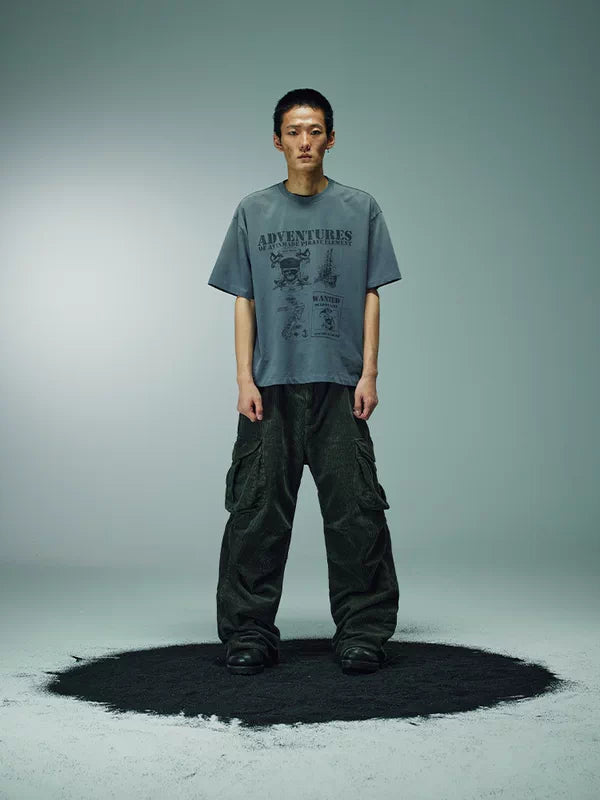 Graphic Print Short-Sleeve T-Shirt 1