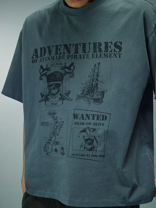 Graphic Print Short-Sleeve T-Shirt 3