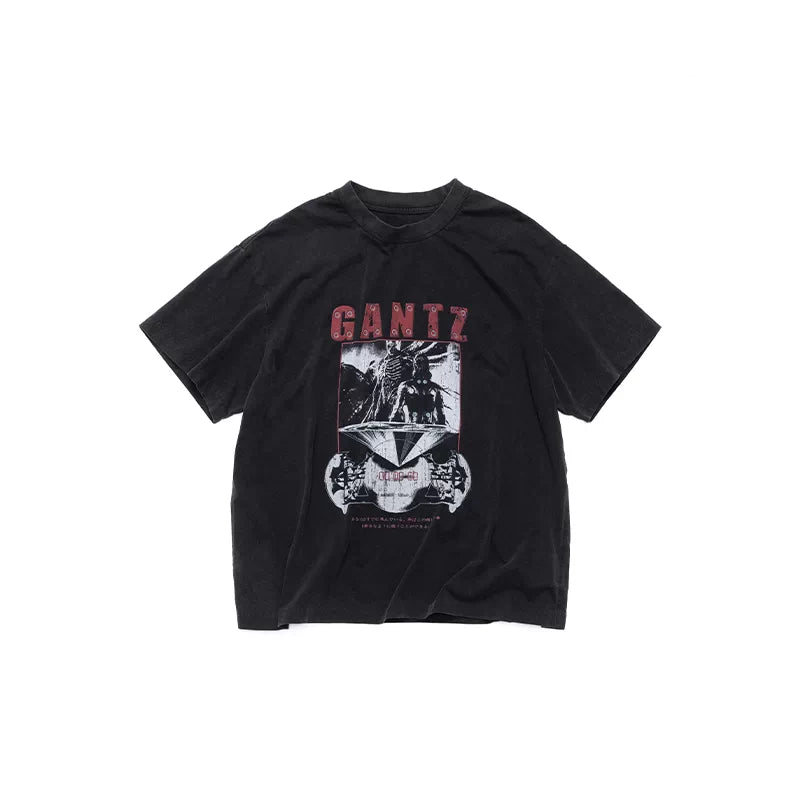 Graphic Print Short-Sleeve T-Shirt 1