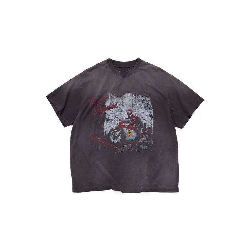 Graphic Print Short-Sleeve T-Shirt 1