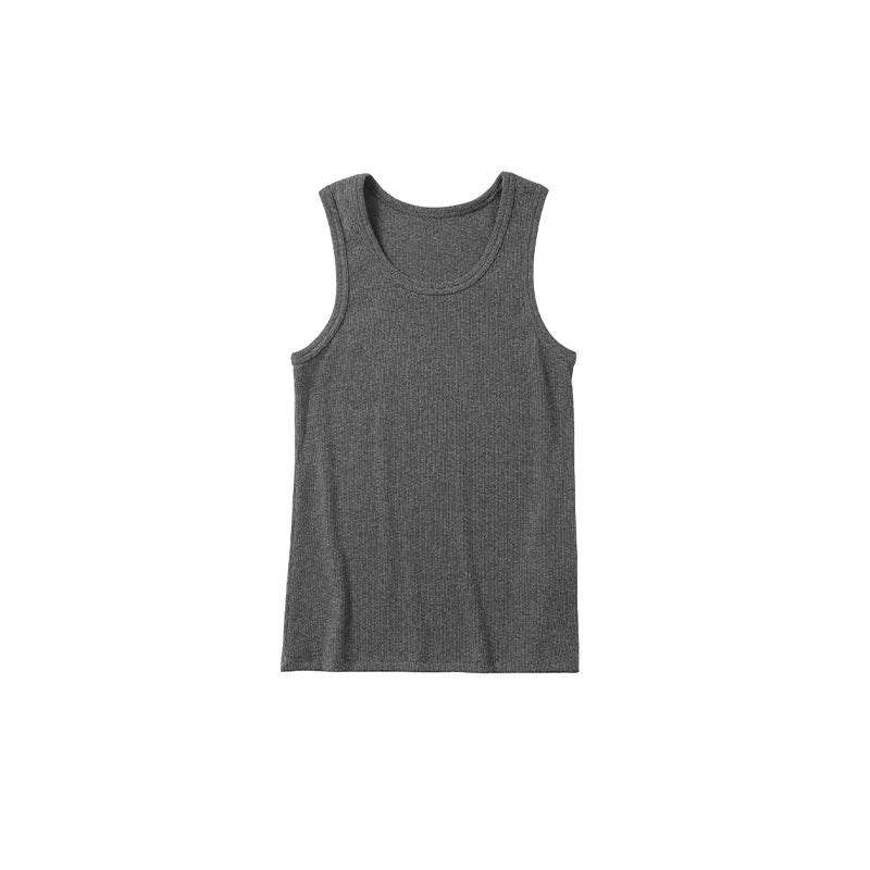 6073072620828,6073072620829,6073072620830,6073072620831, Stretch Ribbed Tank Top