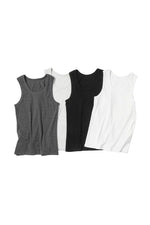 6073072620836,6073072620837,6073072620838,6073072620839, Stretch Ribbed Tank Top