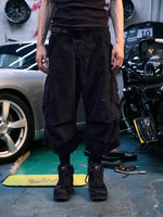 Two-Tone Racing Capri Pants 3