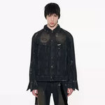 5135424336798,5135424336799,5135424336800,5135424336801, 3D Patchwork Distressed Denim Jacket