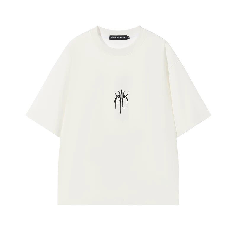 5453715421995,5453715421996,5453715421997,5453715421998, Cooling Ice Skin Graphic Short-Sleeve T-Shirt