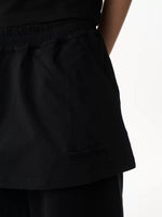 Faux Layered Drawstring Sweatpants 5