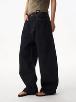 Loose-Fit Curved Wide-Leg Jeans 3