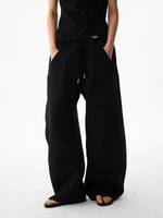 Heavyweight Curved Loose Casual Pants 2