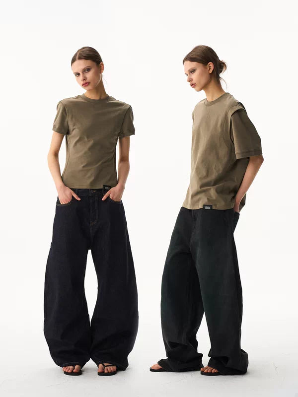 Basic Slim Fit Short Sleeve T-Shirt 1