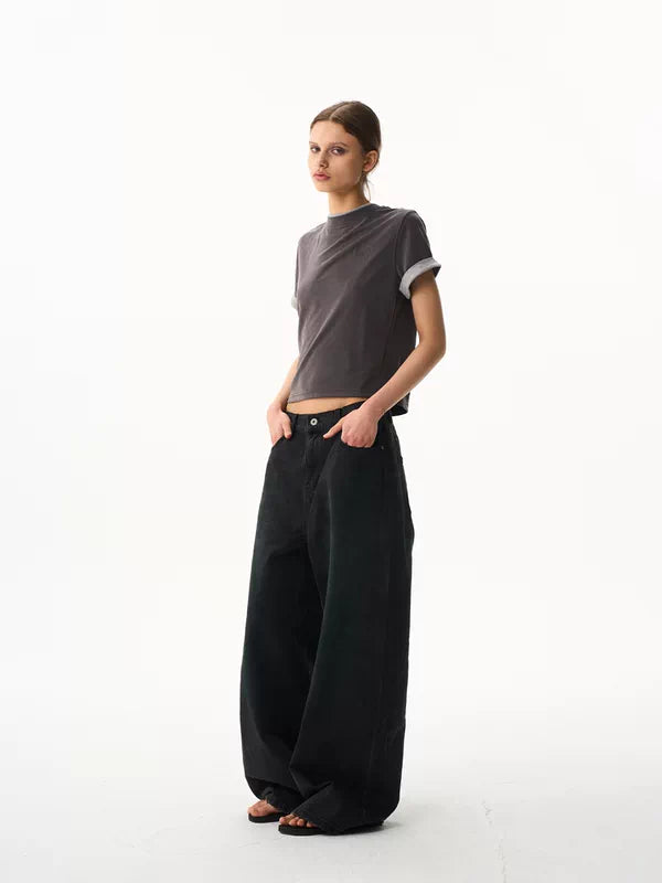 Loose Wide-Leg Jeans 2