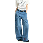6201069203507,6201069203508,6201069203509,6201069203510,6201069203511, Vintage Washed Wide Leg Cargo Pants