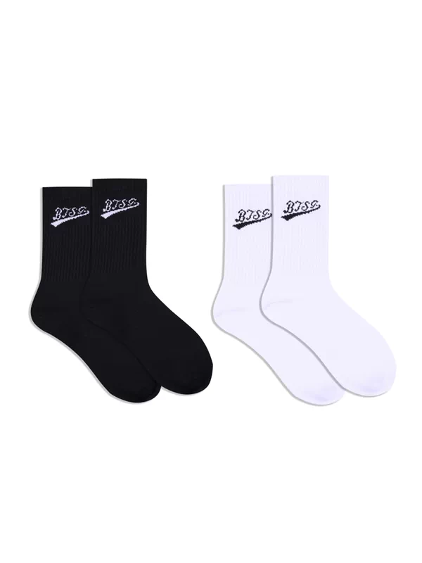 Cotton Mid-Calf Athletic Socks 4-Pack 1