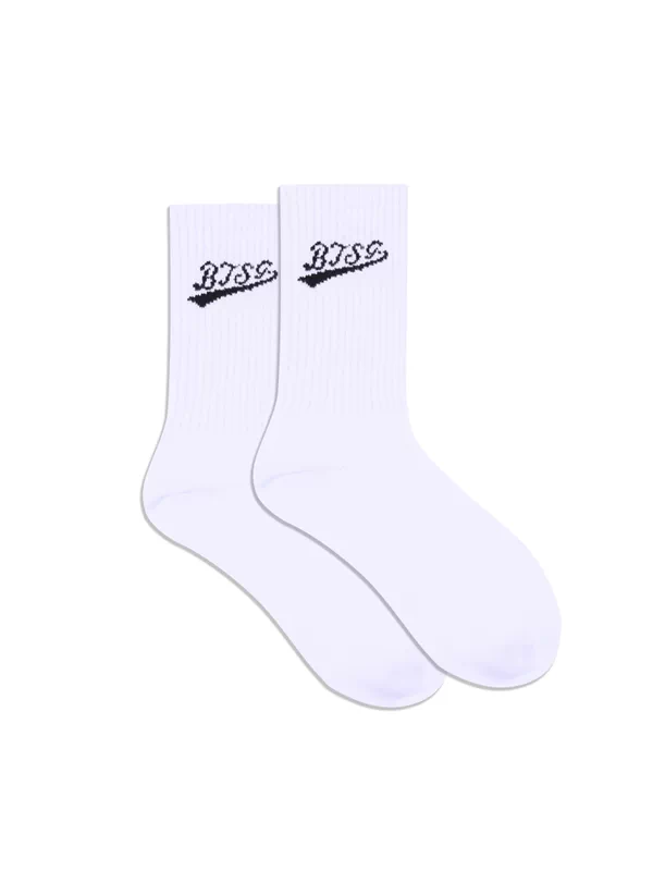 Cotton Mid-Calf Athletic Socks 4-Pack 3