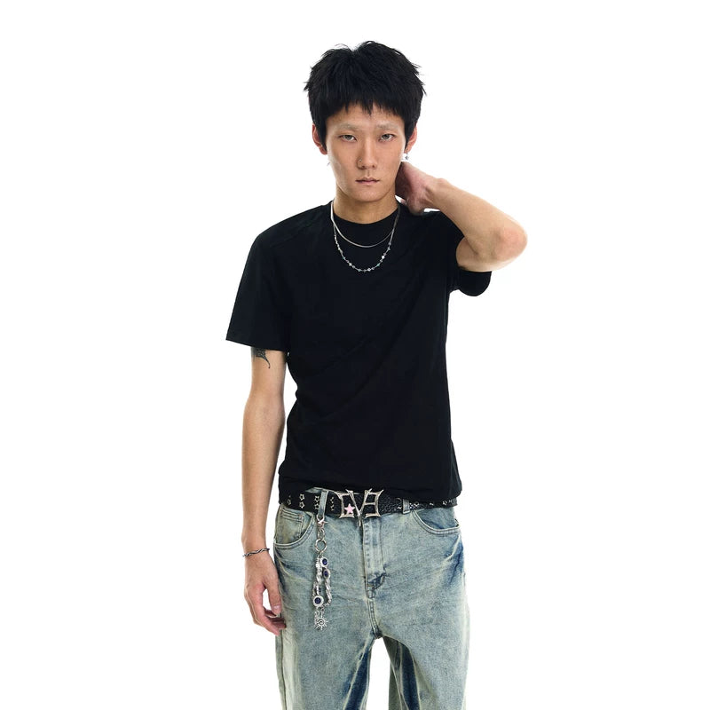 6234415582109,6234415582110,6234415582111,6234415582112, Slim Fit Short Sleeve T-Shirt