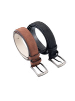 Suede Buckle Casual Pants Belt 3