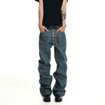 6079068944856,6079068944857,6079068944858,6079068944859,6079068944860, Raw Denim Flared Pants