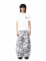 Embroidered Letter Boxy Hip Hop T-Shirt 4