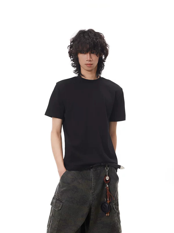 Slim Fit Basic Crew Neck T-Shirt 1