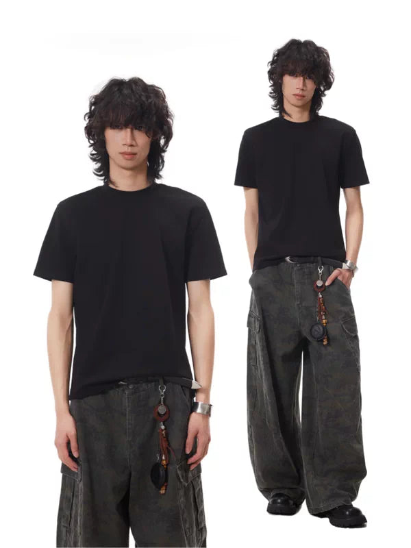 Slim Fit Basic Crew Neck T-Shirt 5