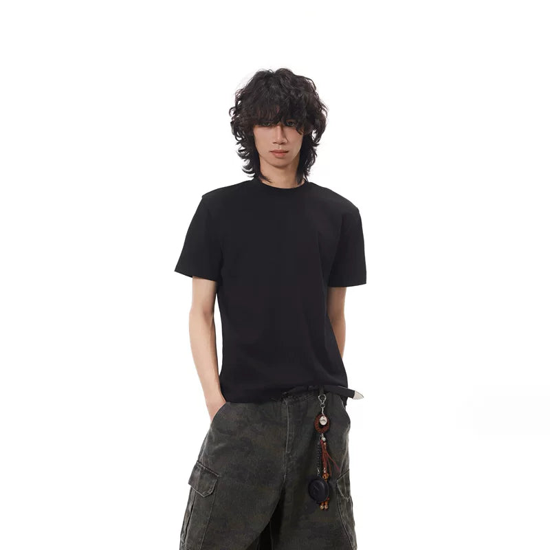 5756142624227,5756142624228,5756142624229,5756142624230,5756142624231, Slim Fit Basic Crew Neck T-Shirt