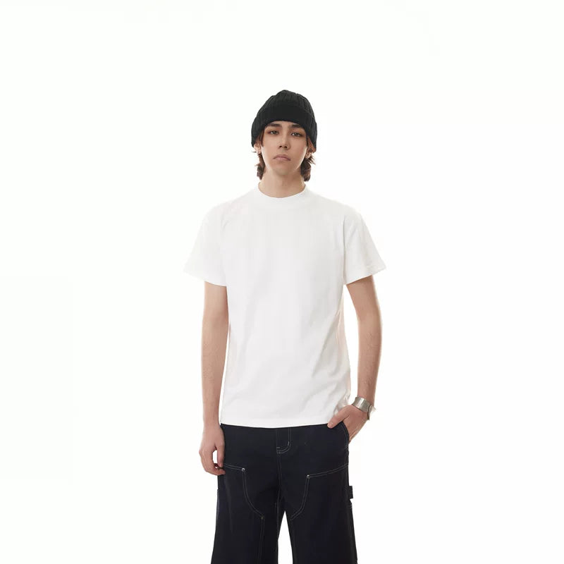 5756142624232,5756142624233,5756142624234,5756142624235,5756142624236, Slim Fit Basic Crew Neck T-Shirt