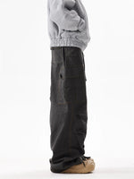 Retro Wide-Leg Multi-Pocket Cargo Pants 3