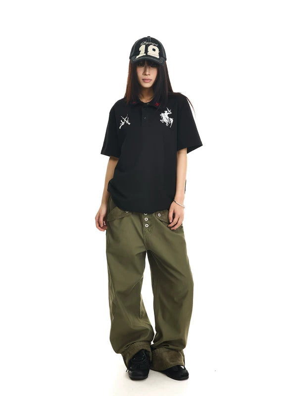 Embroidered Polo Shirt 4