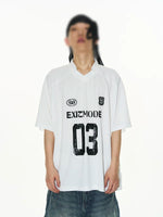 Retro Graphic Numbered Short-Sleeve T-Shirt 3