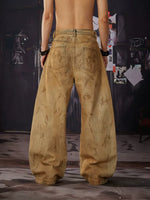 Distressed Wide-Leg Jeans 4
