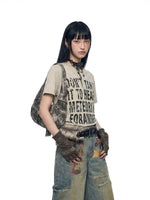 Distressed Graphic Print T-Shirt 3