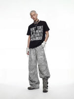 Distressed Graphic Print T-Shirt 5