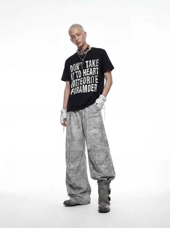 Distressed Graphic Print T-Shirt 5