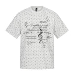 6059635981696,6059635981697,6059635981698,6059635981699, Heart Polka Dot Graphic Cotton T-Shirt