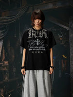Street Style Graphic Print Cotton T-Shirt 2