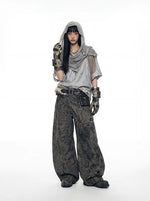 Leopard Print Wide Leg Pants 5