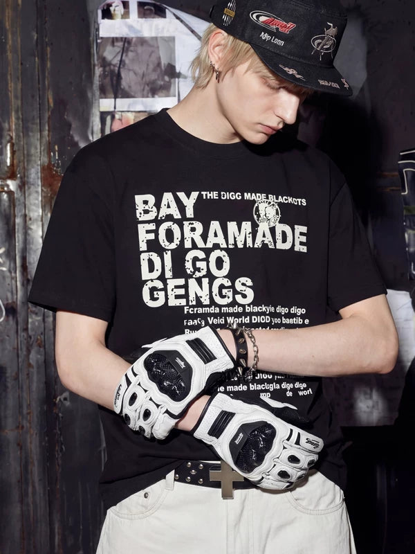 Graphic Print Loose Fit T-Shirt 2