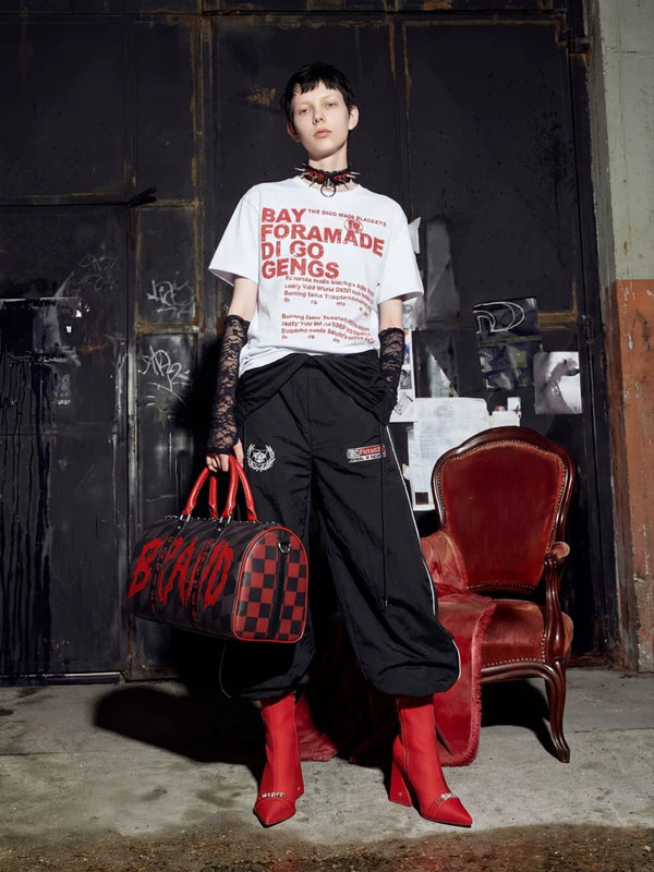 Graphic Print Loose Fit T-Shirt 3