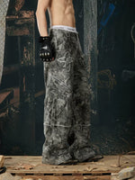 Heavy-Duty Multi-Pocket Wide Leg Cargo Pants 5